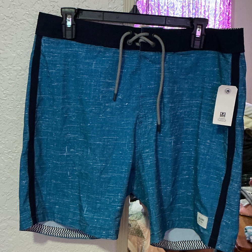 Globe Blue Athletic Shorts